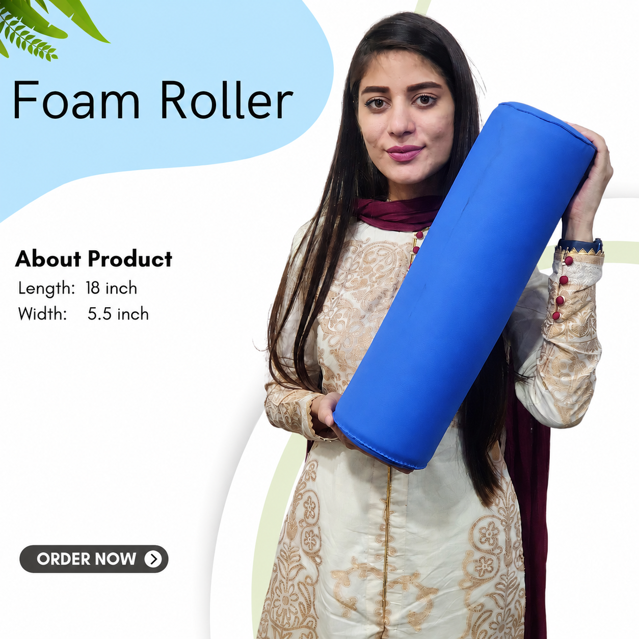 Foam Roller for Muscle Recovery & Pain Relief